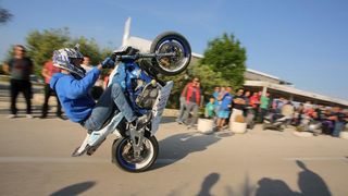 Vitrenjak: Moto vratolomije Nina Šarina Paky-ja, Foto: Filip Brala/PIXSELL Vitrenjak: Moto vratolomije Nina Šarina Paky-ja, Foto: Filip Brala/PIXSELL