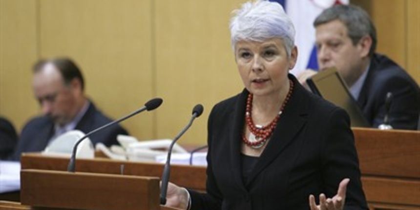 Jadranka Kosor (Foto: Davor Pongračić/CROPIX)