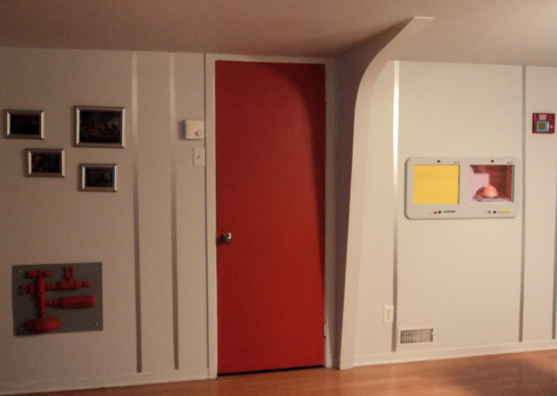 Mini Enterprise u domu najvećeg fana Star Treka, foto: Line Rainville