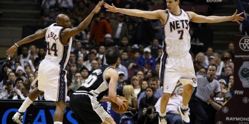 Ginobili i Nachbar (Foto:Reuters)