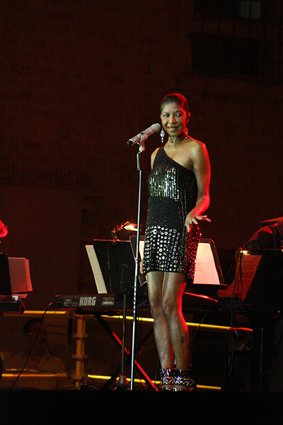 Natalie Cole na zadarskom Forumu (foto:Saša Čuka)