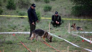 11. medjunarodni simpozij MINE ACTION 2014 odrzan je na podrucju nekadasnje vojne baze Sepurine, gdje su predstavljeni nacini u razminiravanju. Photo: Filip Brala/PIXSELL 11. medjunarodni simpozij MINE ACTION 2014 odrzan je na podrucju nekadasnje vojne baze Sepurine, gdje su predstavljeni nacini u razminiravanju. Photo: Filip Brala/PIXSELL
