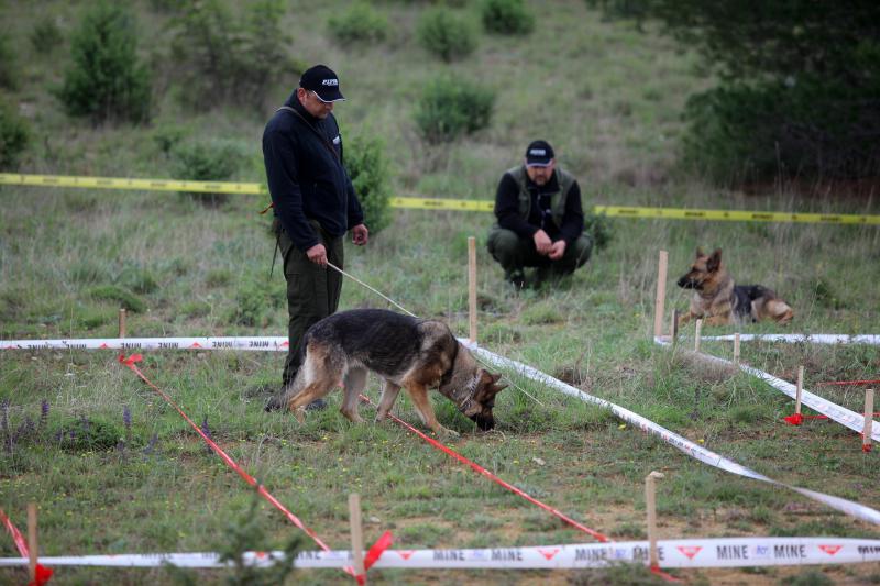 11. medjunarodni simpozij MINE ACTION 2014 odrzan je na podrucju nekadasnje vojne baze Sepurine, gdje su predstavljeni nacini u razminiravanju. Photo: Filip Brala/PIXSELL 11. medjunarodni simpozij MINE ACTION 2014 odrzan je na podrucju nekadasnje vojne baze Sepurine, gdje su predstavljeni nacini u razminiravanju. Photo: Filip Brala/PIXSELL