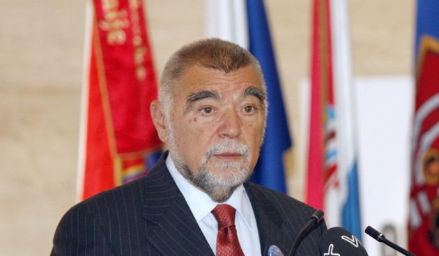 Zadar, 311009. Predsjednik RH Stipe Mesic u hotelu Kolovare na svecanom skupu povodom obiljezavanja 65. obljetnice oslobodjenja Zadra u Drugom svjetskom ratu. Foto: Jure Miskovic / CROPIX