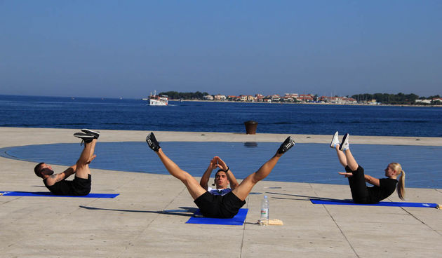 Pripreme za sutrašnje vježbanje u sklopu projekta Pokreni se!