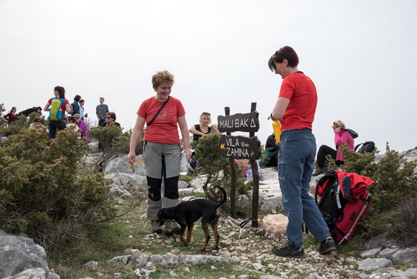 Drugi Planinarski pohod “Hajdemo do Vrane” 2. travnja 2016. Foto: Vinko Pešić