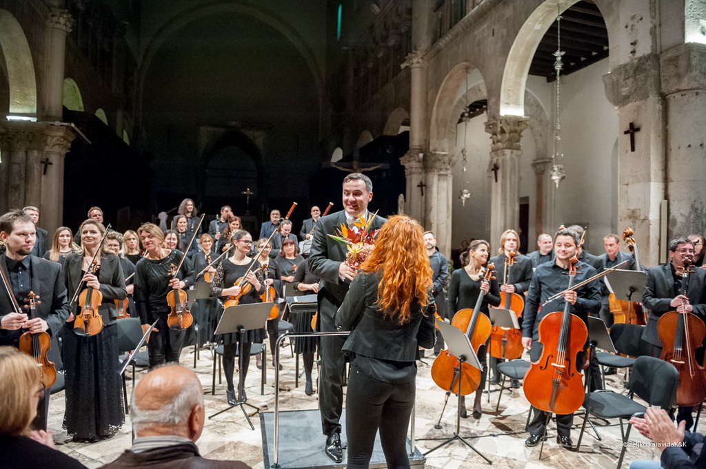 Stefan Milenković i Zadarski komorni orkestar u katedrali sv. Stošije
