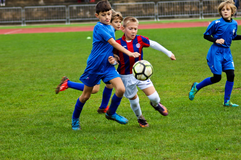 Nogometno druženje tića Zare i splitskog Hajduka