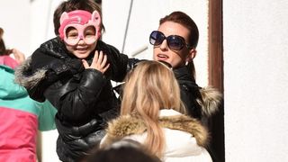 Maslenica: Aktivisti, mještani i prijatelji dali podršku obitelji Božić. Foto: Dino Stanin/PIXSELL