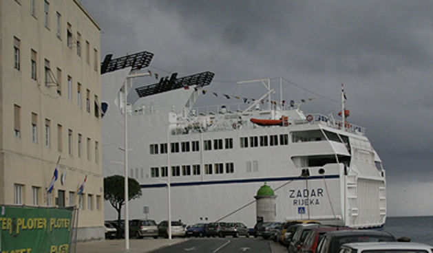 Sjednica zupanije na trajektu Zadar