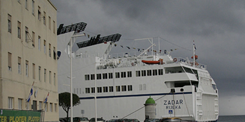 Sjednica zupanije na trajektu Zadar Sjednica zupanije na trajektu Zadar