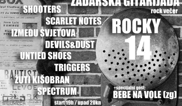 “ROCKY 14” – rock večer zadarske gitarijade, foto: ezadar.hr
