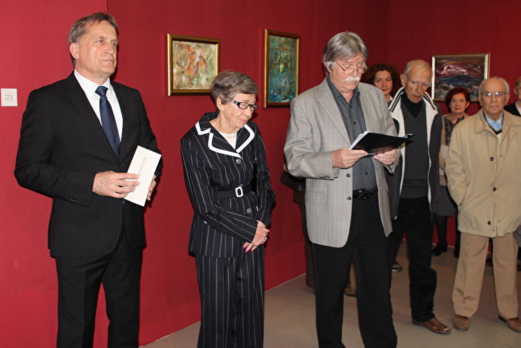 Otvorenje izložbe Nevenke Benini u muzeju Grada Zadra Otvorenje izložbe Nevenke Benini u muzeju Grada Zadra