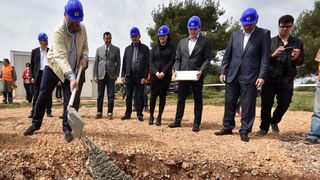 Biograd na Moru: Postavljen kamen temeljac za zabavni park Mirnovec. Foto: Dino Stanin/PIXSELL Biograd na Moru: Postavljen kamen temeljac za zabavni park Mirnovec. Foto: Dino Stanin/PIXSELL