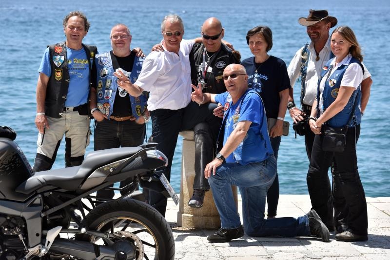 Blue Knights na zadarskoj rivi. Foto: Dino Stanin/PIXSELL Blue Knights na zadarskoj rivi. Foto: Dino Stanin/PIXSELL