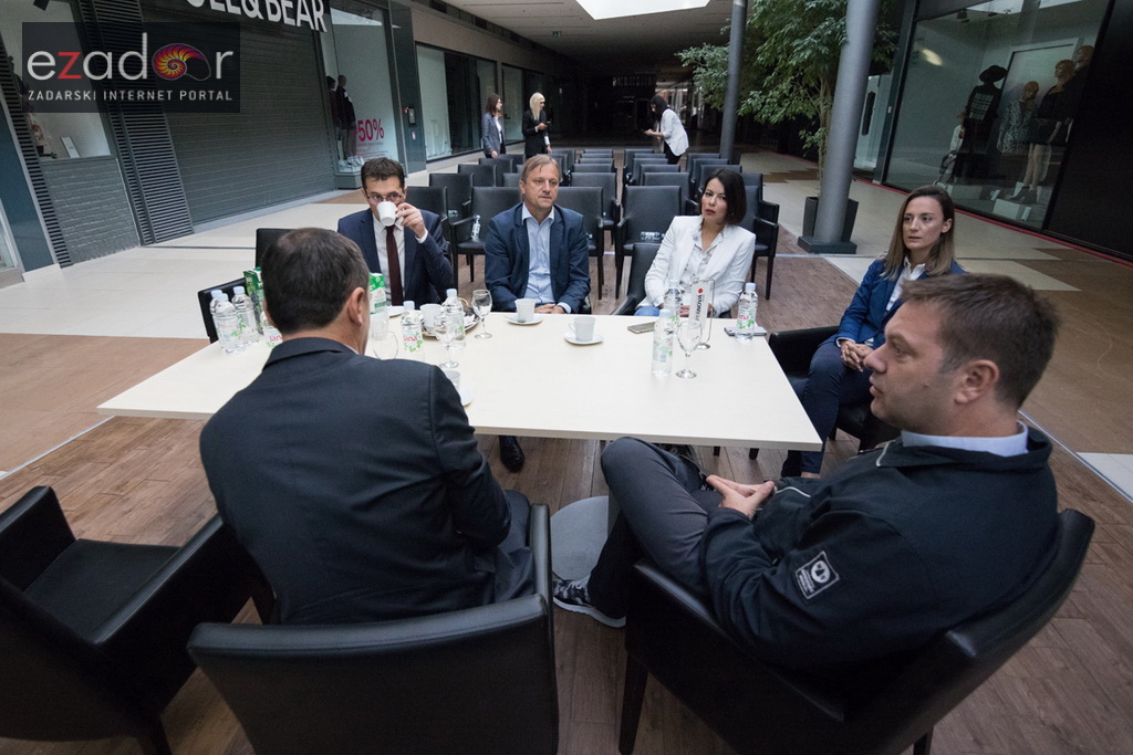 Novinari obišli objekt trgovinskog centra Supernova Zadar