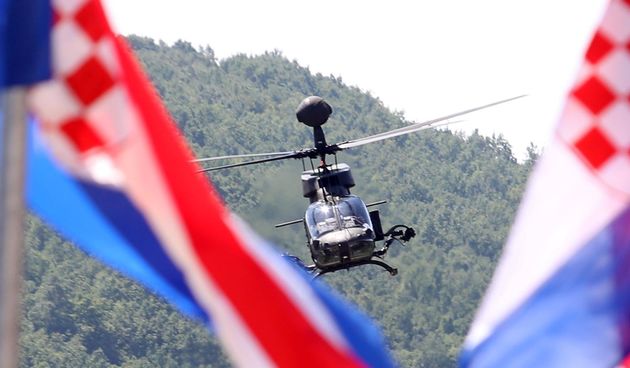 Preleti Rafalea i Krila oluje na obilježavanju 29. obljetnice VRO Oluja @ Knin