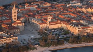 Zadar iz zraka, panorama Zadra Zadar iz zraka, panorama Zadra