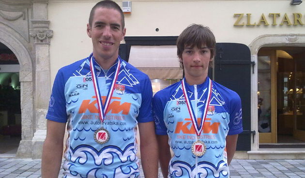 Gobin i Jakovčev sa medaljama u Varaždinu 2011