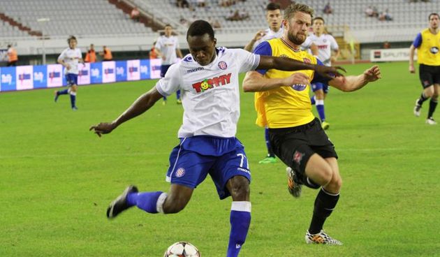 24.07.2014., Splt, Europa League, druga kvalifikacijska utakmica Hajduk – Dundalk Jean Evrard Kouassi. Photo: Ivana Ivanovic/PIXSELL