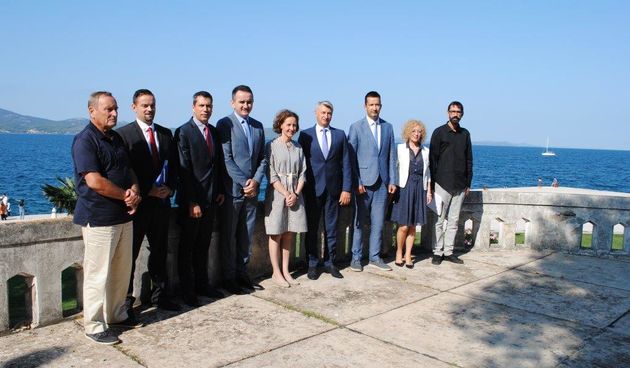 Ministrica kulture dr. sc. Nina Obuljen Koržinek sa suradnicima danas je  radnom posjetu u Zadru.