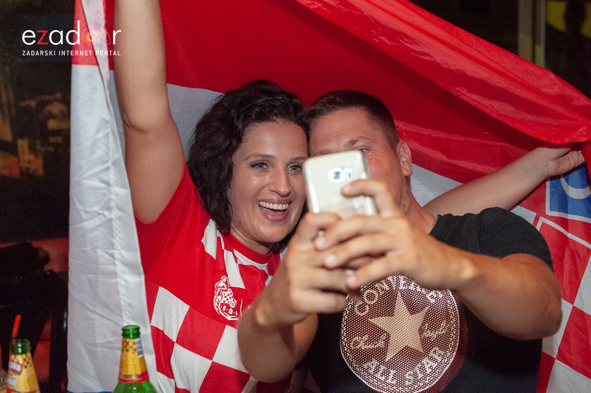 Zadar je gorio: Velika fešta nakon plasmana Vatrenih u polufinale Svjetskog prvenstva