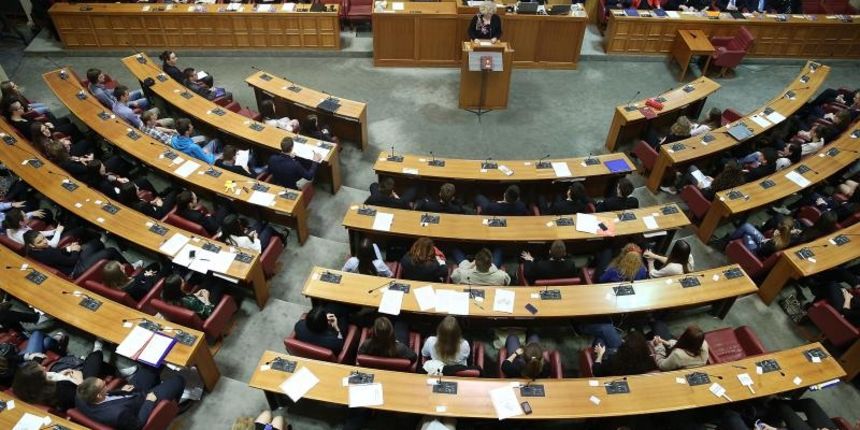 Hrvatski sabor, sabornica, Photo: Patrik Macek/PIXSELL