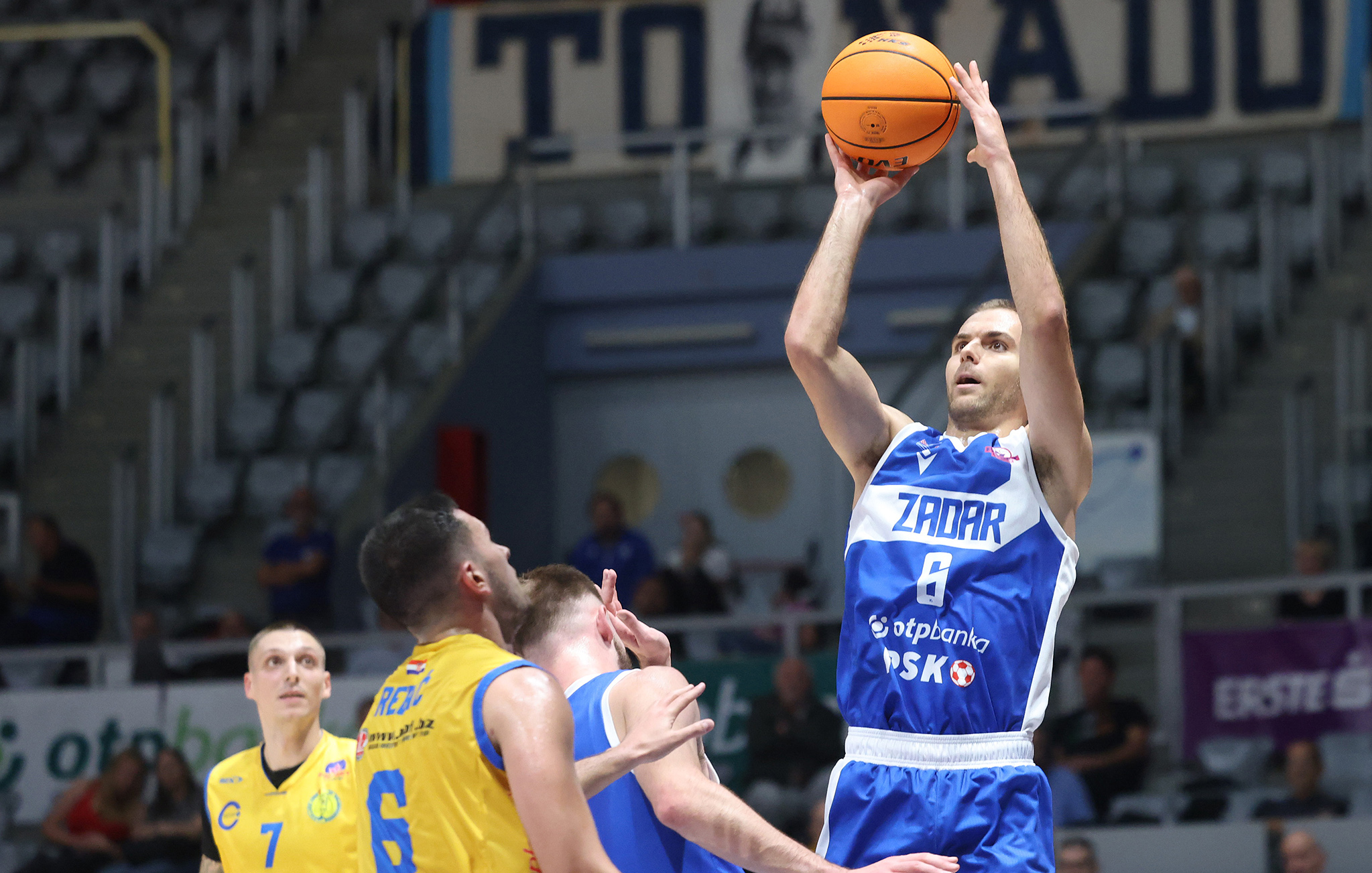 FavBet Premijer Liga, 4. kolo: KK Zadar – KK Vrijednosnice Osijek 75-63 FavBet Premijer Liga, 4. kolo: KK Zadar – KK Vrijednosnice Osijek 75-63