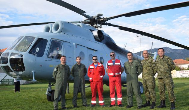 Eskadrili transportnih helikoptera priznanje Općine Orebić