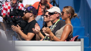 Davis Cup: Vruća navijačka atmosfera u meču Ćilića i Querreya