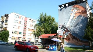 Sisak: Dovršen mural street art umjetnika Lonca koji je svrstan među deset najboljih u svijetu Sisak: Dovršen mural street art umjetnika Lonca koji je svrstan među deset najboljih u svijetu