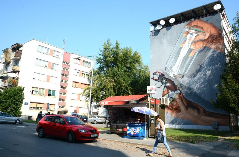 Sisak: Dovršen mural street art umjetnika Lonca koji je svrstan među deset najboljih u svijetu Sisak: Dovršen mural street art umjetnika Lonca koji je svrstan među deset najboljih u svijetu