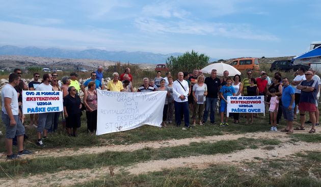 Gorica: Održan mirni prosvjed zbog gradnje pretovarne stanice