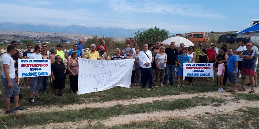 Gorica: Održan mirni prosvjed zbog gradnje pretovarne stanice Gorica: Održan mirni prosvjed zbog gradnje pretovarne stanice