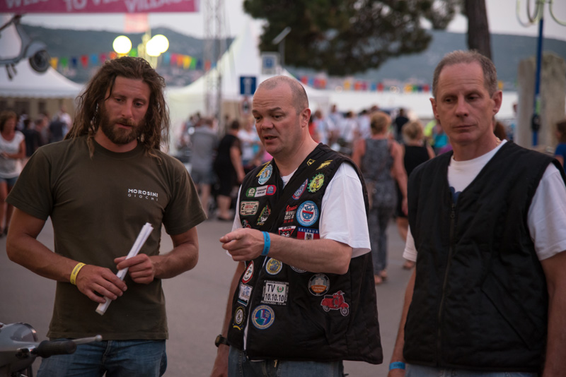 Vespaši zauzeli Biograd, foto: Vinko Pešić