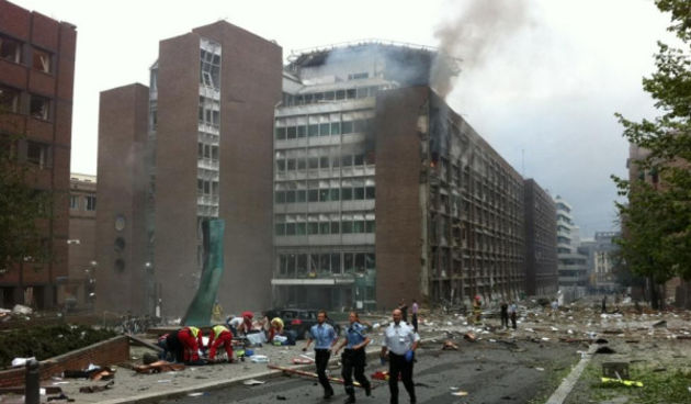 Oslo nakon terorističkog napada, Foto: Twitter