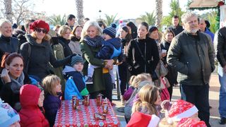 Djed Mraz stigao na Vir! Djed Mraz stigao na Vir!