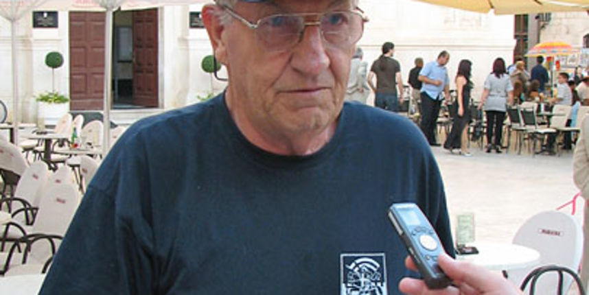 Ferdinand Perinović, predsjednik Zadarskog društva za zaštitu biciklista u prometu