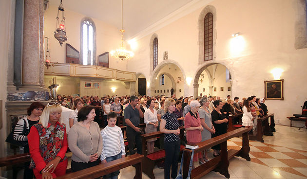 Crkva Sv. Frane: Misno slavlje povodom blagdana Sv. Ante, foto: Saša Čuka