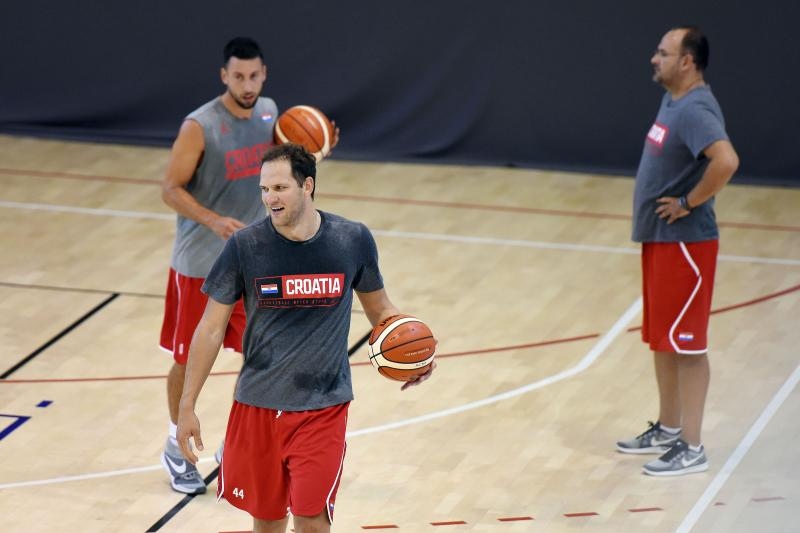 Prvi trening košarkaških reprezentativaca u Svetom Martinu na Muri