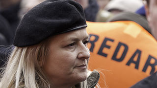 Zadarski branitelji na prosvjedu u Zagrebu 26. veljace 2011, Foto: Leo Banic Zadarski branitelji na prosvjedu u Zagrebu 26. veljace 2011, Foto: Leo Banic