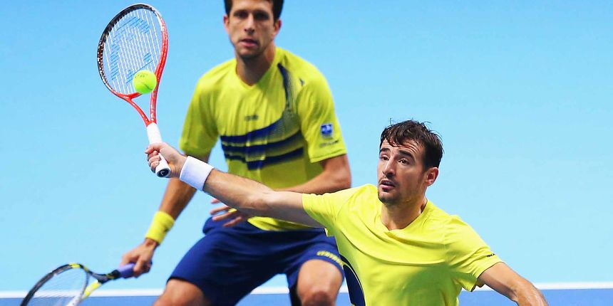 Ivan Dodig i Marcelo Melo, foto: barclaysatpworldtourfinals.com