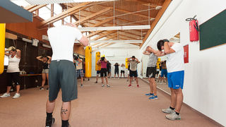 Prvi trening u novom boksačkom klubu Bandits (foto: Ivan Toman) Prvi trening u novom boksačkom klubu Bandits (foto: Ivan Toman)