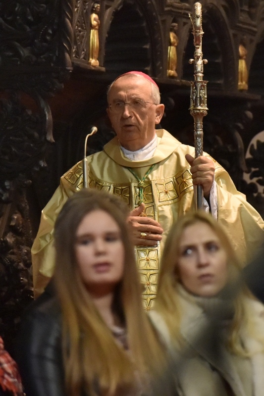 Svečana misa polnoćka u katedrali svete Stošije. Foto: Dino Stanin/PIXSELL Svečana misa polnoćka u katedrali svete Stošije. Foto: Dino Stanin/PIXSELL