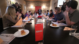 Restoran Atriji na Poluotoku. Karlovacka pivovara organizirala je degustaciju domaceg i stranog piva iz svog portfelja, te portfelja Heineken-a. Foto-SAŠA ČUKA Restoran Atriji na Poluotoku. Karlovacka pivovara organizirala je degustaciju domaceg i stranog piva iz svog portfelja, te portfelja Heineken-a. Foto-SAŠA ČUKA