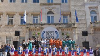 Zadru dodijeljeno priznanje European Best Destination 2016. Foto: Dino Stanin/PIXSELL Zadru dodijeljeno priznanje European Best Destination 2016. Foto: Dino Stanin/PIXSELL