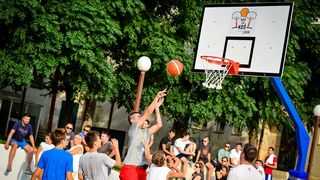 Projekt Koš za koš: Bili brig osvojio turnir i obnovu kvartovskog igrališta. Foto: Iva Perinčić Projekt Koš za koš: Bili brig osvojio turnir i obnovu kvartovskog igrališta. Foto: Iva Perinčić