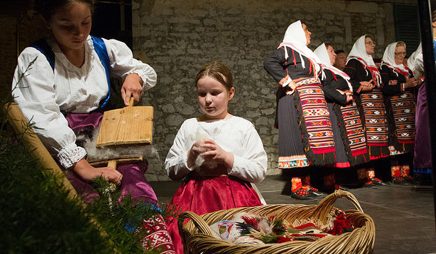 Bibinje: 12. Večer folklora, foto: Leo Banić