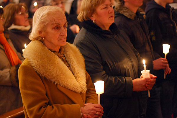 Misa za blagdan Svijećnice u crkvi Sv.Šime (Foto:Saša Čuka)