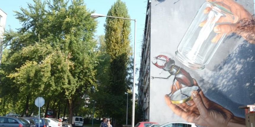 Sisak: Dovršen mural street art umjetnika Lonca koji je svrstan među deset najboljih u svijetu